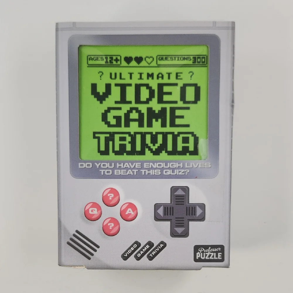 NWT Ultimate Video Game Trivia 300 Questions, Unplayed!